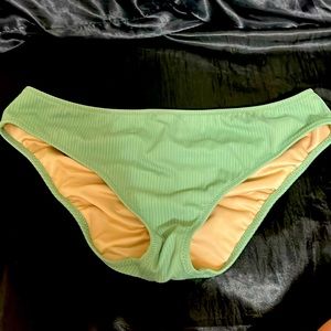 green,tan inside,worn once